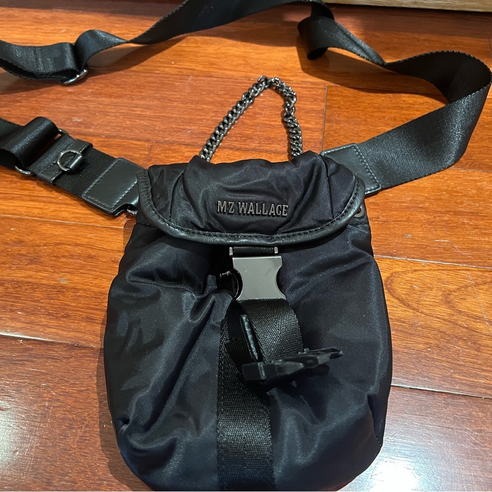 MZ Wallace Black Mini Bag Sleek and Practical